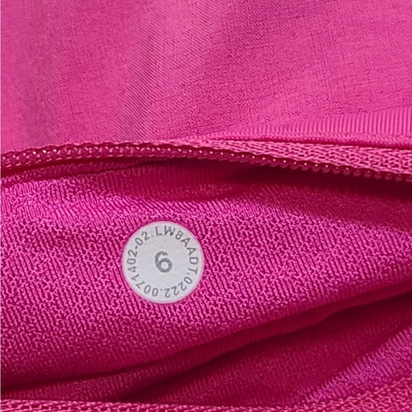 Lululemon Pace Rival Skirt MR Long 3.5” Liner Sonic Pink Size 6 Womens NEW - Picture 4 of 8